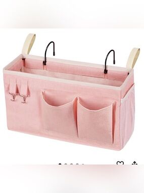 Bedside Caddy Organizer with Multiple Front Pockets